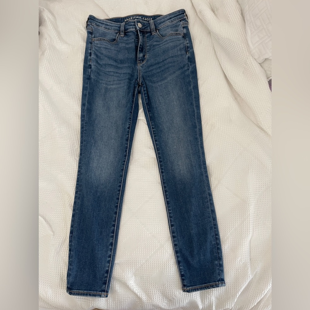 AMERICAN EAGEL JEANS NEXT LEVEL STRETCH HI-RISE LEGGING
